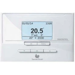 Thermostat Programmation Saunier Duval Exacontrol E7R C-B
