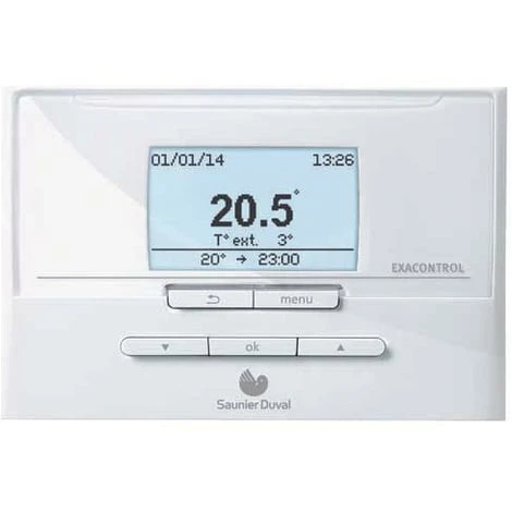 Thermostat Programmation Saunier Duval Exacontrol E7R C-B 1 Thermostat Programmation Saunier Duval Exacontrol E7R C-B