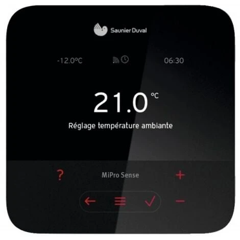 SAUNIER DUVAL Régulateur MiPro Sense Avec Sonde Extérieure 1 SAUNIER DUVAL Régulateur MiPro Sense Avec Sonde Extérieure