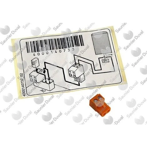 Connecteur 2 Fils TA Réf. S1072700 SAUNIER DUVAL, Connecteur, 2 Fils 1 Connecteur 2 Fils TA Réf. S1072700 SAUNIER DUVAL, Connecteur, 2 Fils